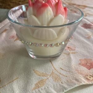 SOGNO DI LOTO – Candela Profumata al Fresco Lino