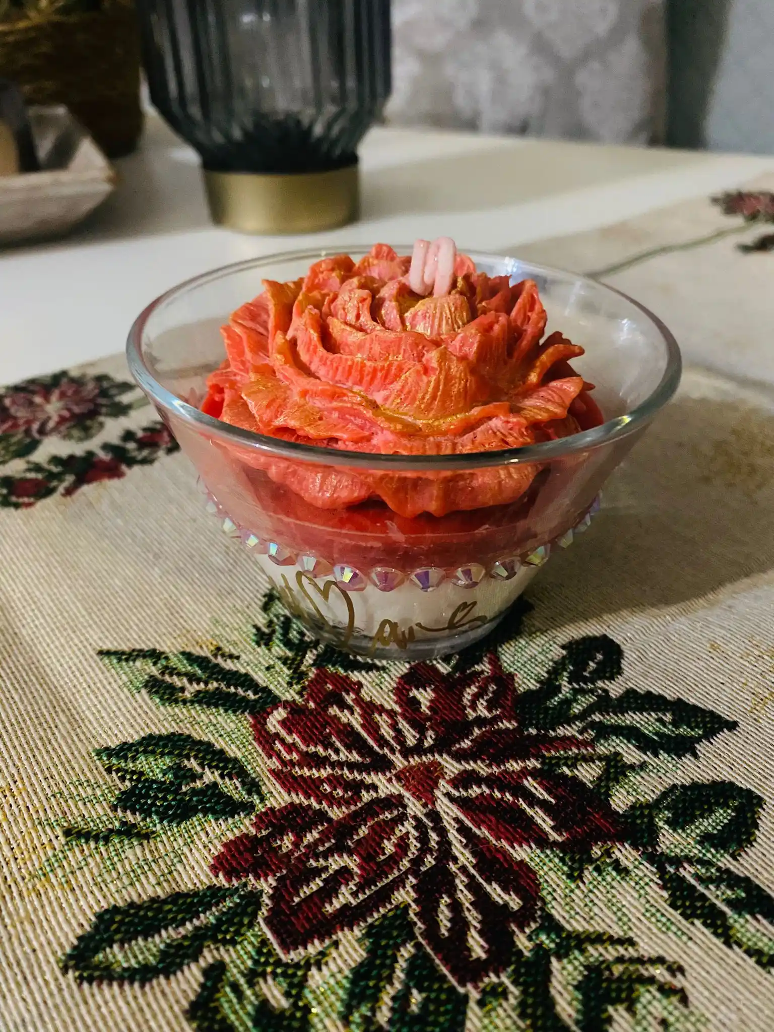 FIORE DI FUOCO – Candela Magica con Fragranza Fresh Linen