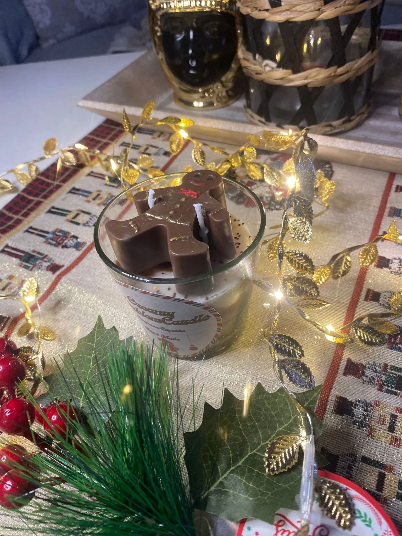 Candela Creamy Marble Candle – Dolce Eleganza al Cucchiaio