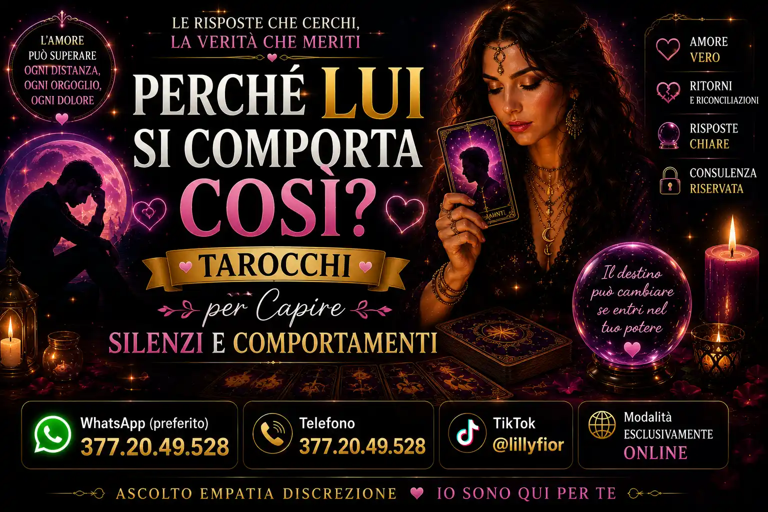 perche lui si comporta cosi